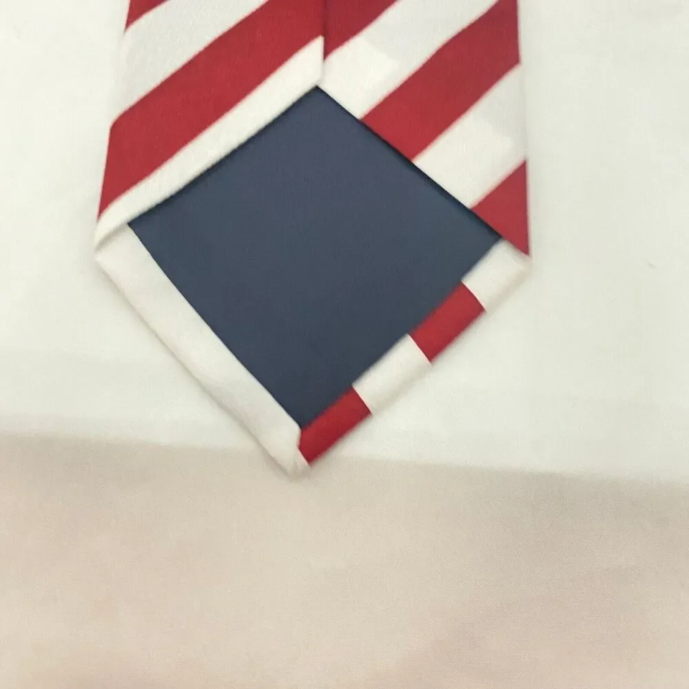 #5635 L'art D'espace Mens American Flag Novelty Necktie, Tie 58X4